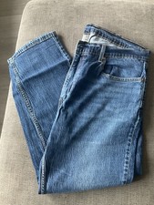 559 Levi's Men's Blue Denim Straight Jeans Medium Wash Relaxed Fit 5-Pocket