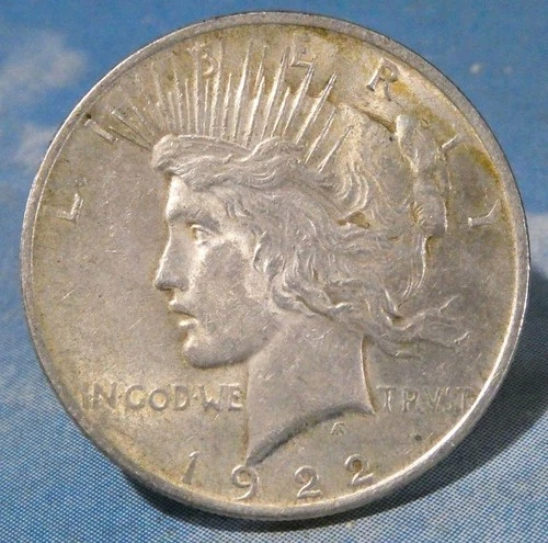 1922 LADY LIBERTY PEACE SILVER DOLLAR $1 * GOOD CONDITION * FREE SHIP