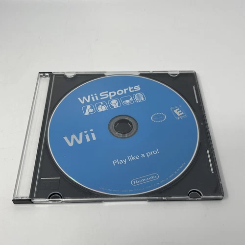 Wii Sports (Nintendo Wii, 2006) Disc Only Tested - With Generic Case - Works