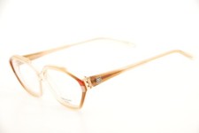 New Vintage Authentic Givenchy 866 007 Clear Beige/Brown 58mm Eyeglasses RX