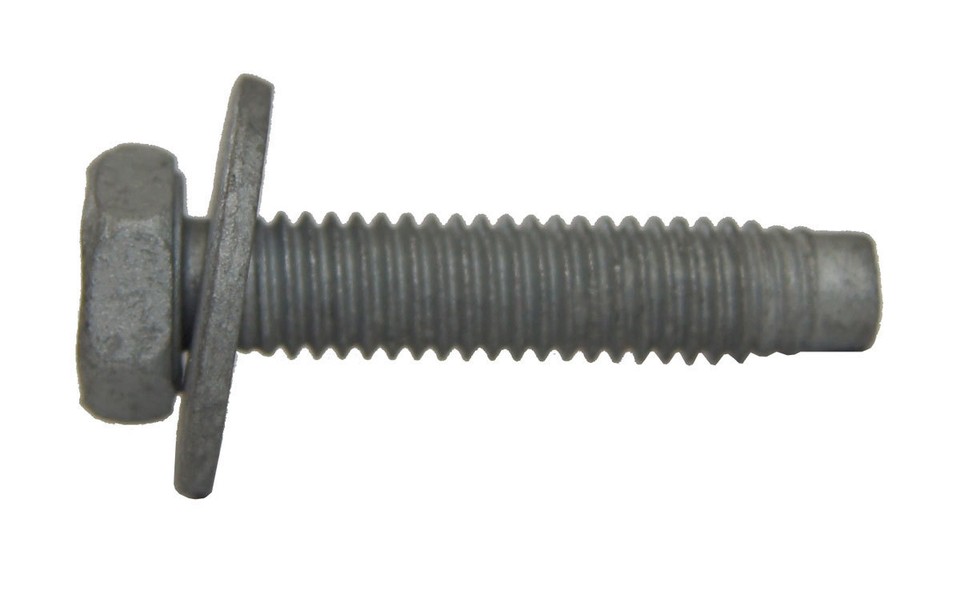 GM Hex Head Bolts W/Washer Pack Of 5 New M6 X 1 X 20 Black OEM - Foto 3