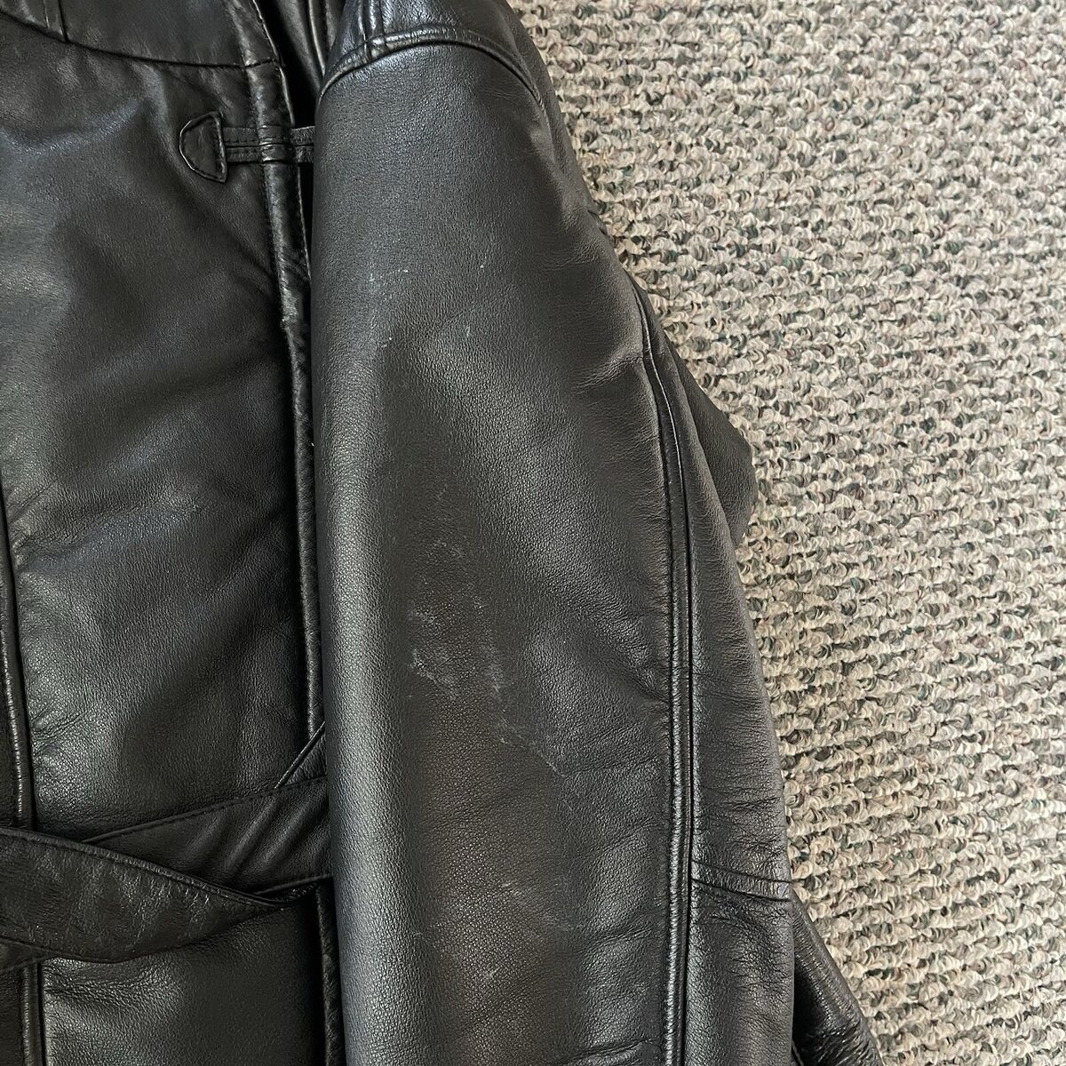 Vintage Wilsons Leather Jacket Womens Medium Hooded Aviator Vintage Wilsons Leather Jacket Womens Medium Hooded Aviator