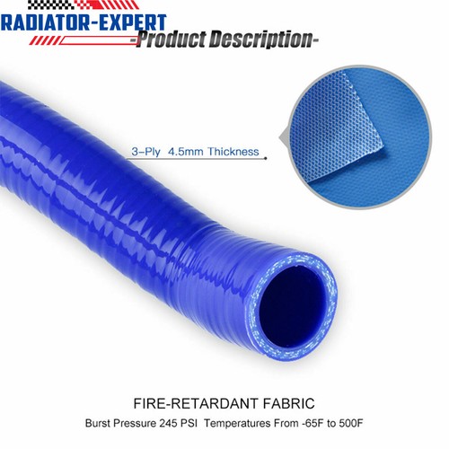 For Suzuki King Quad 450 LTA450/500//750/700 05-13 Radiator Silicone Hose - Foto 3 di 5