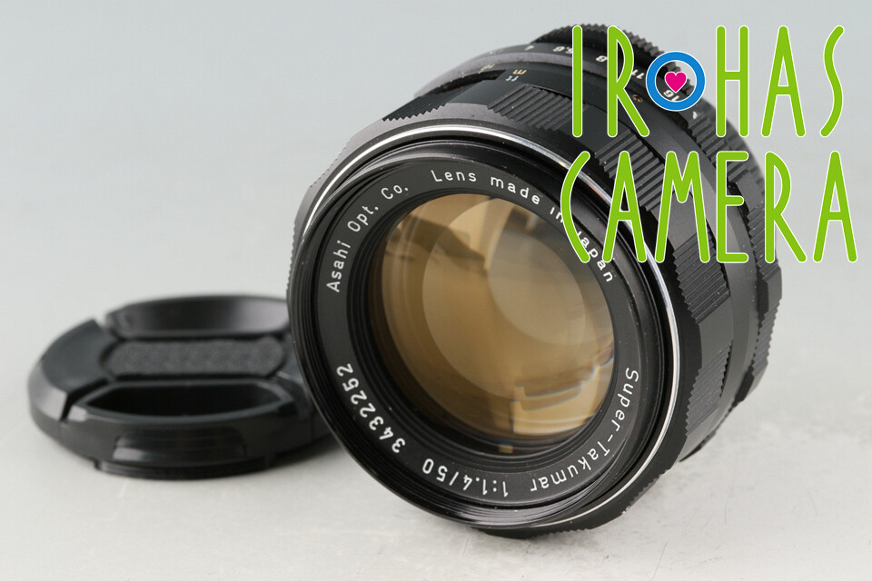 Asahi Pentax Super-Takumar 50mm F/1.4 Lens for M42 Mount #56934 E5