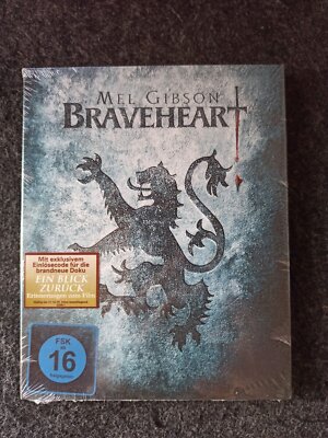 Braveheart (Blu-Ray + Bonus-Blu-Ray mit Pappschuber - Mel Gibson) *NEU* *OVP*
