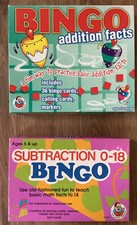 Addition Bingo or Subtraction Bingo - You Choose