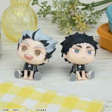 SEGA Haikyu  QyuruMe Mini Figure Kotaro Bokuto  Keiji Akaashi Set 2 from Japan