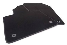 neu Fußmatten passend für VW T7 Multivan Bus Velours Matten Autoteppich Schwarz