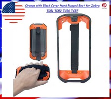 Orange with Black Cover Hand Rugged Boot for Zebra TC51 TC52 TC56 TC57