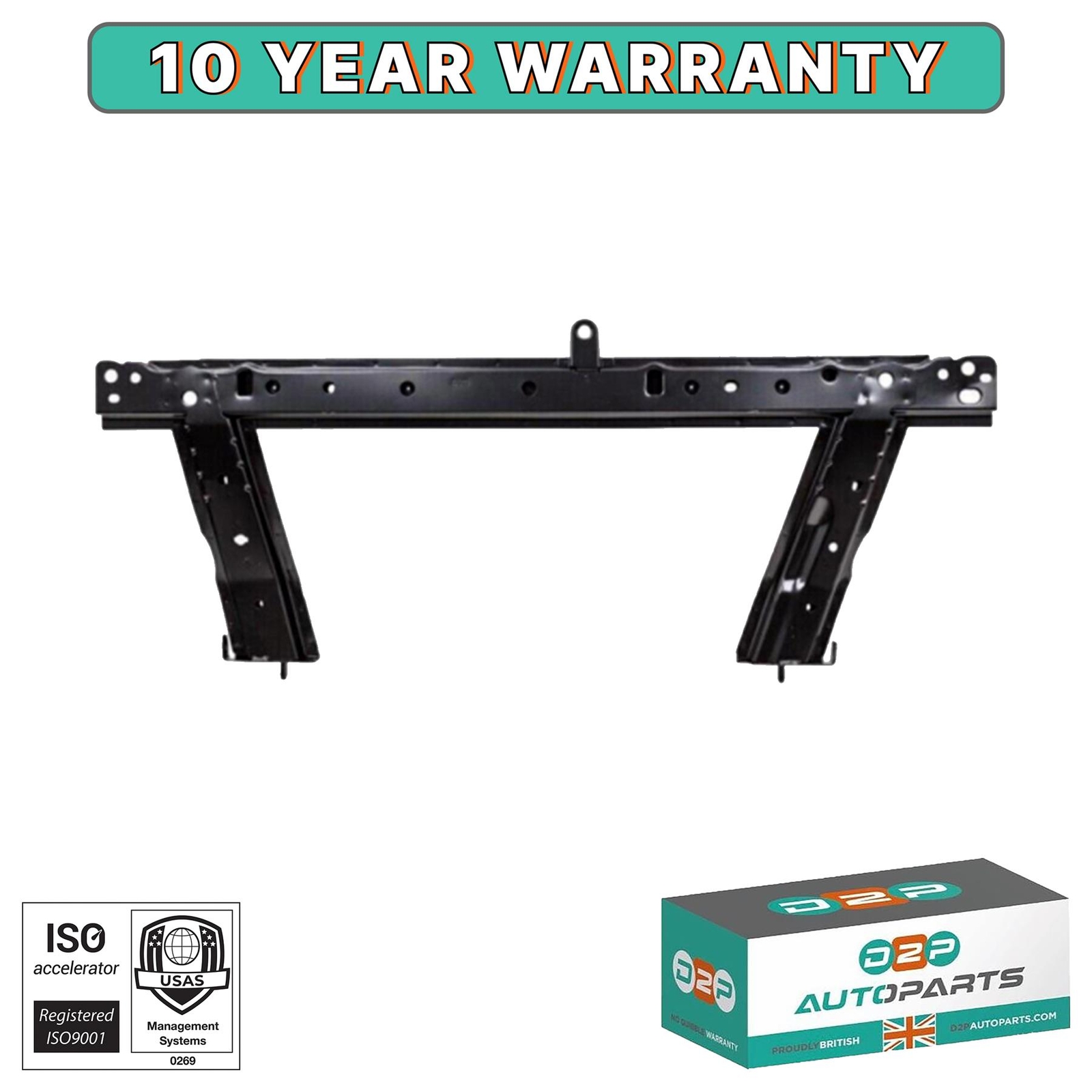 FRONT SUBFRAME RADIATOR SUPPORT ENGINE PANEL BAR FOR RENAULT CLIO MK3 2005-2014