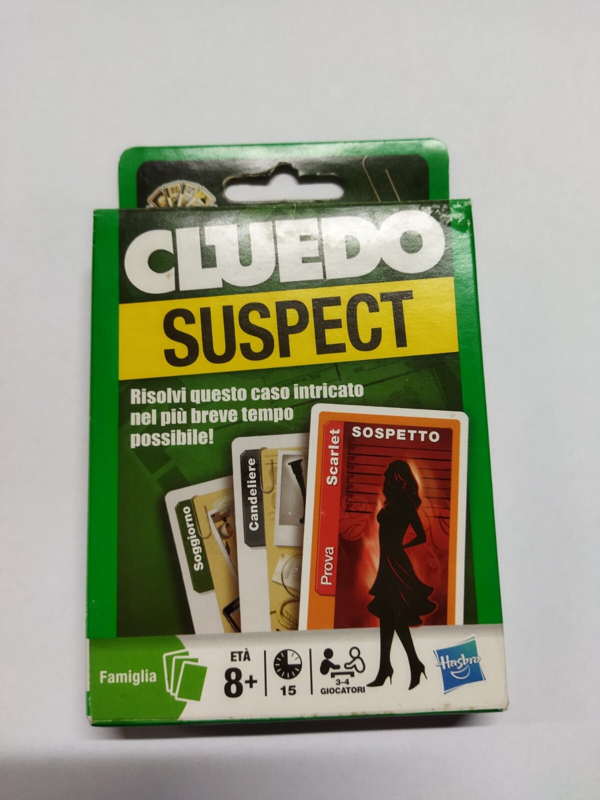 Hasbro - Cluedo Suspect - Card Games