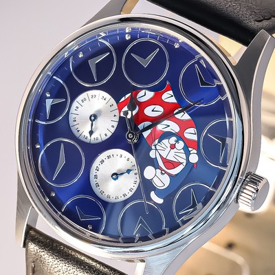 Doraemon Watch Wristwatch Time Cloth Future Department Store Japan limited new