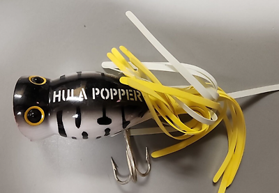 Leurre De Pêche Vintage Fred Arbogast Hula Popper