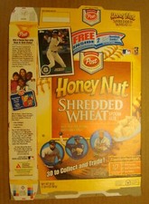 GENERAL MILLS 1995 HONEY NUT CHEERIOS RICHARD PETTY CEREAL BOX