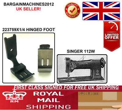 223759X1/4 SCHARNIERFUSS FÜR SINGER 112W INDUSTRIENÄHMASCHINENTEIL