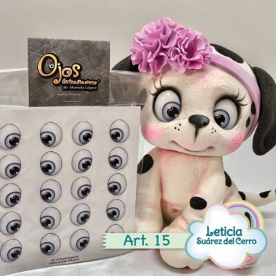 EYES STICKERS 3D-OJOS ADHESIVOS 3D, ERICA FERRARI AND LETICIA SUAREZ DEL CERRO