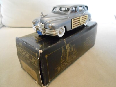 '' Packard Station Sedan 1948 '' Brooklin 1:43 grau-metallic OVP