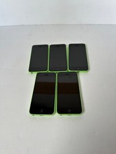 Lot of 5 Apple iPhone 5C green Back Housing and lcd