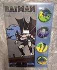 THREE DC Comics Rare 1989 Batman Pinback Button Collection Set #1 & #2 Bob Kane — photo 2