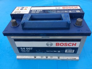 S4007 аккумулятор bosch