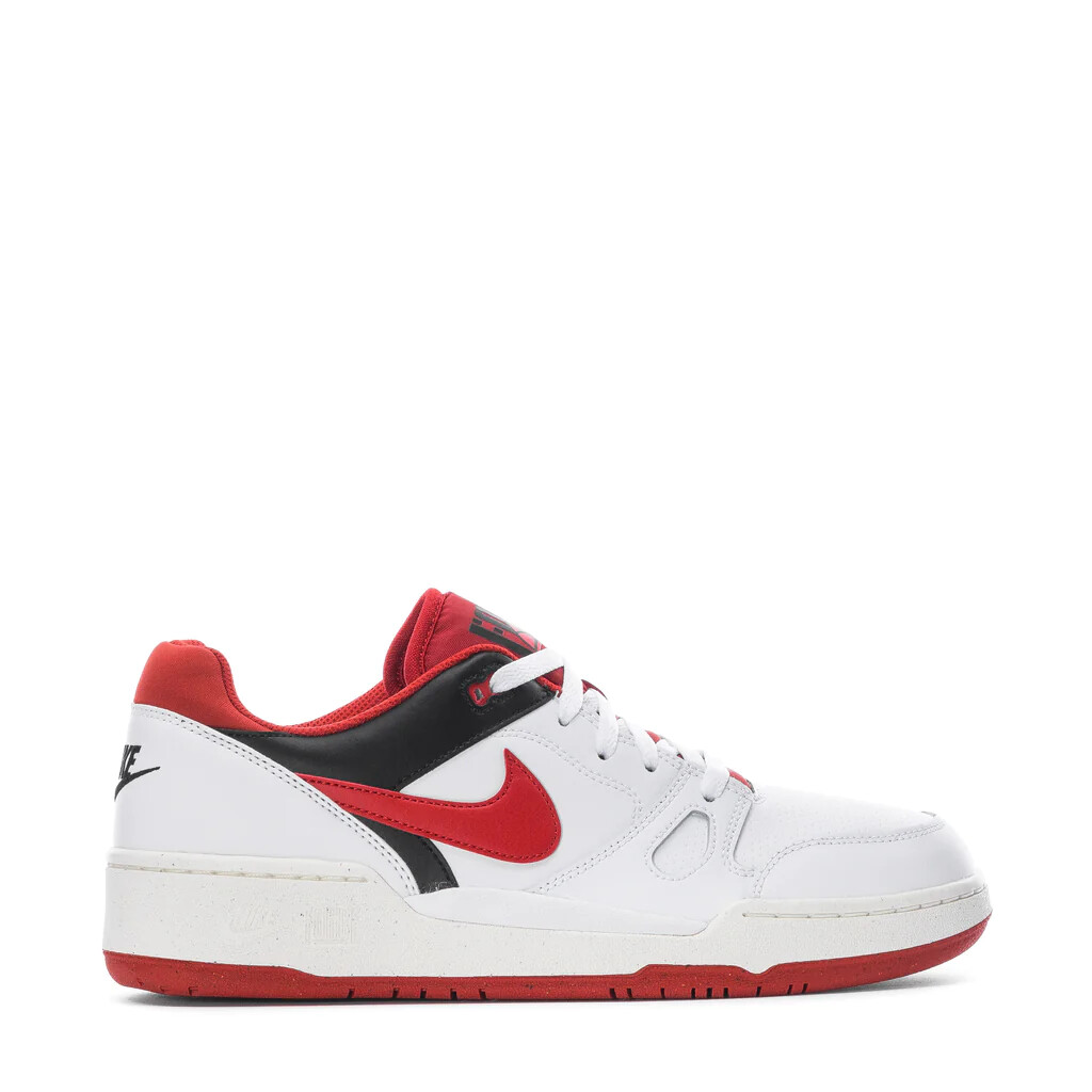 Мужские кроссовки NIKE FULL FORCE LOW White/Mystic Red/Black/Sail/White FB1362-102