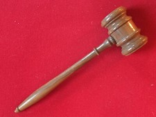 High Quality Judge's Gavel Auction Hammer Mallet Hard Wood Wooden