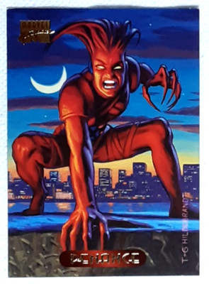 1994 Marvel Masterpiece Card 88 PENANCE. Gratis neuer Toplader.