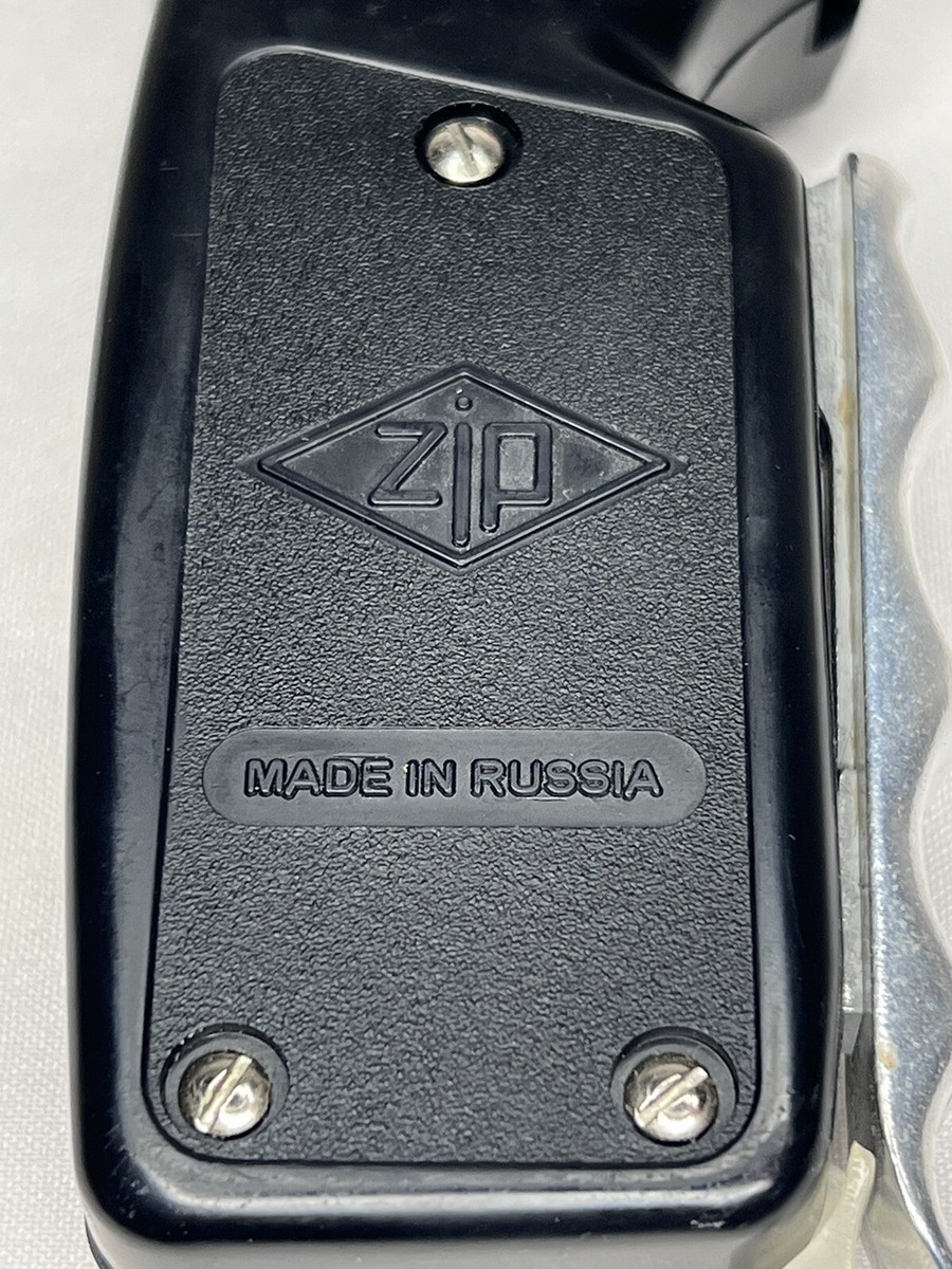 Vintage Russian Hand Generator Flashlight Military Survival Still