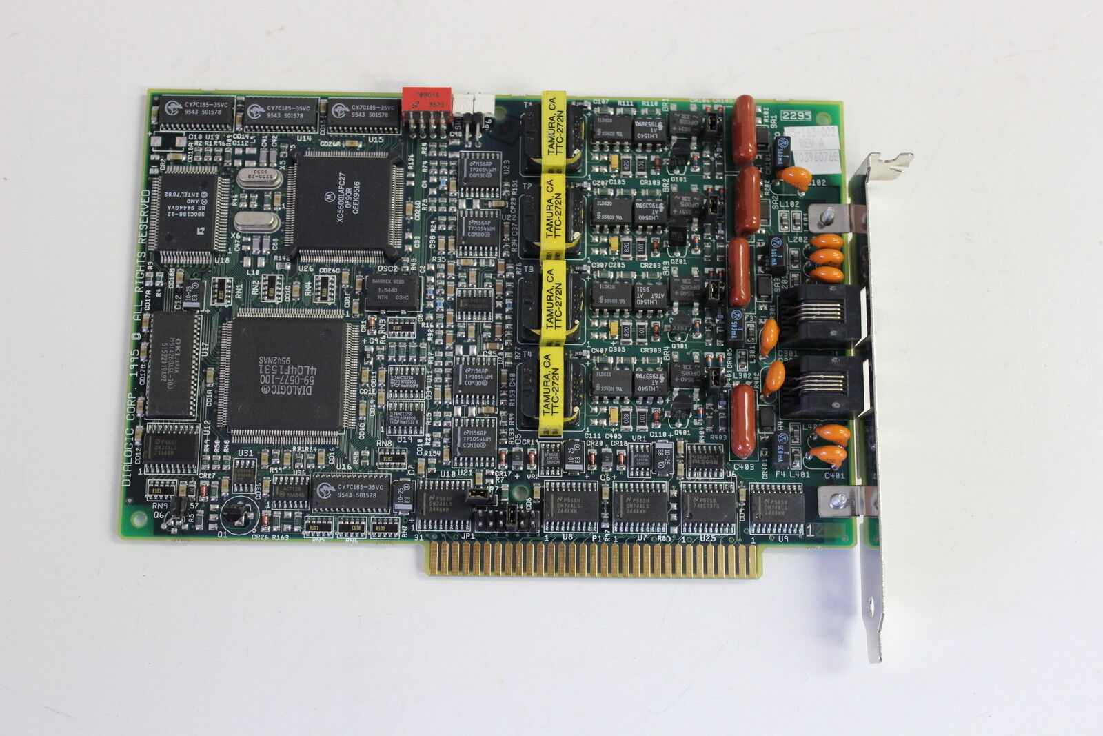 DIALOGIC D/41DHS ISA 4 PORT VOICE BOARD 85-163-002 04-0767-001 WITH WARRANTY