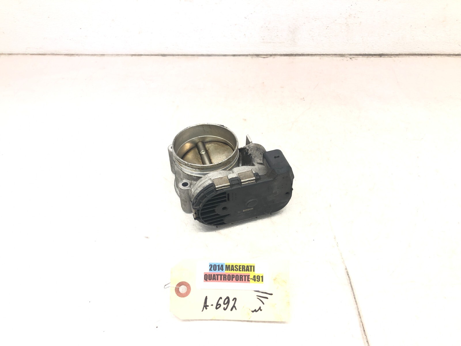 2014-2017 MASERATI QUATTROPORTE AWD 3.0L V6 ENGINE MOTOR THROTTLE BODY OEM