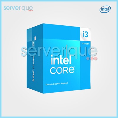 BX8071514100F Intel Core i3-14100F Quad-Core 3.50GHz 12MB FCLGA1700 Processor
