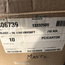 New Nine (9) Rolls SIKA Tape 1/8" x  1" x 50 feet Part #406739 SLAST - 90