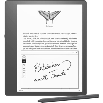 Amazon Kindle Scribe WiFi 16 GB eBook-Reader schwarz 10,2 Zoll 300ppi WLAN USB-C