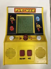 Pac-Man Replica Retro Mini Arcade Handheld Game by Basic Fun/Tested & Working