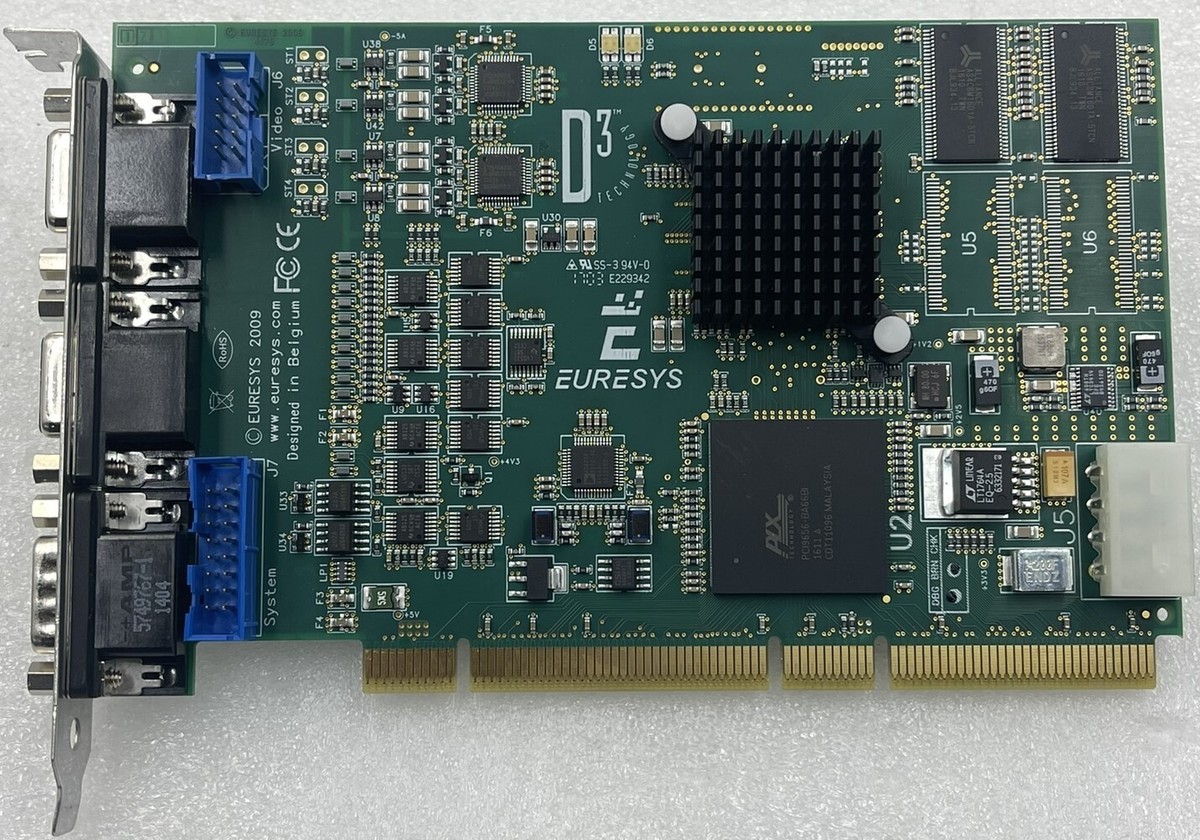 Euresys SS-3 94V-0 1703 E229342 PCB Board | eBay