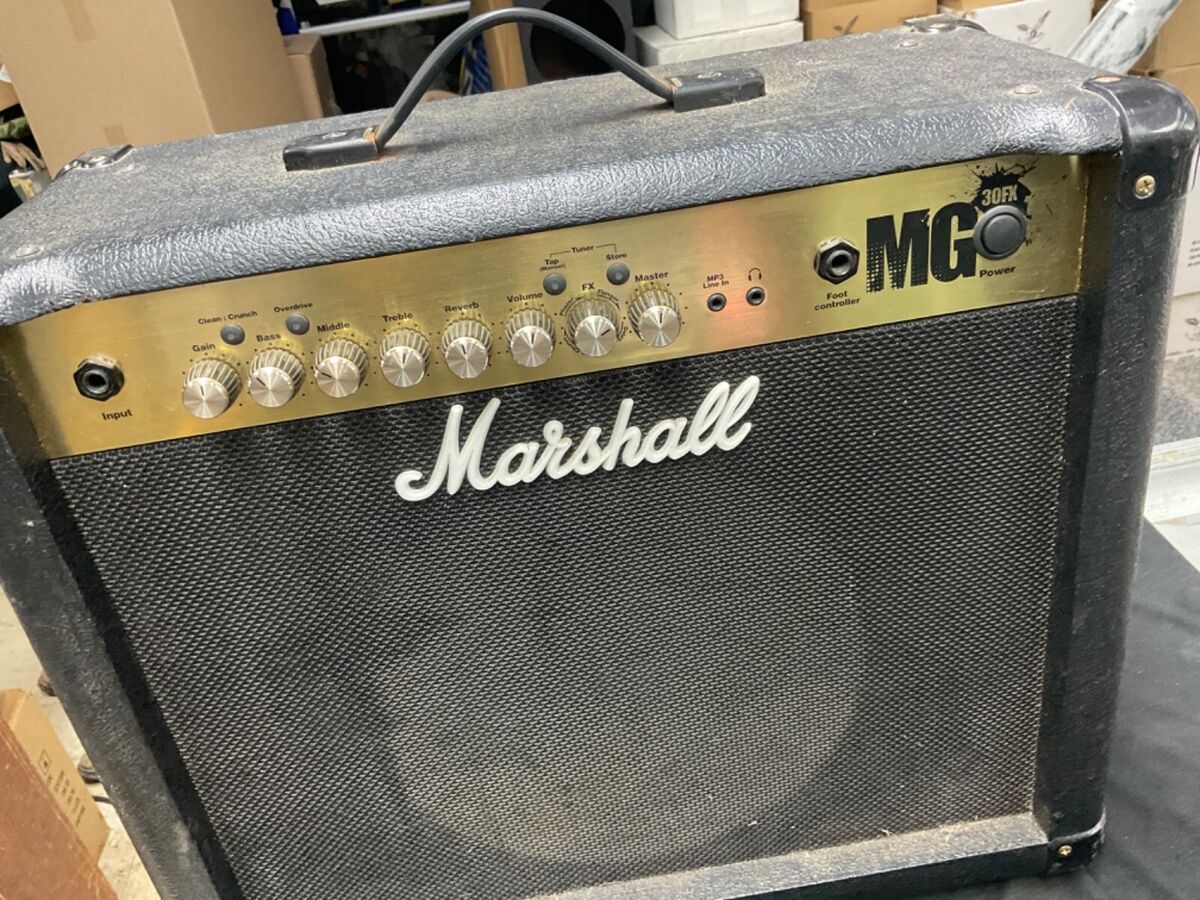 Marshall MG30FX Guitar MG-Gold Series 30 Watt Combo Amp | eBay