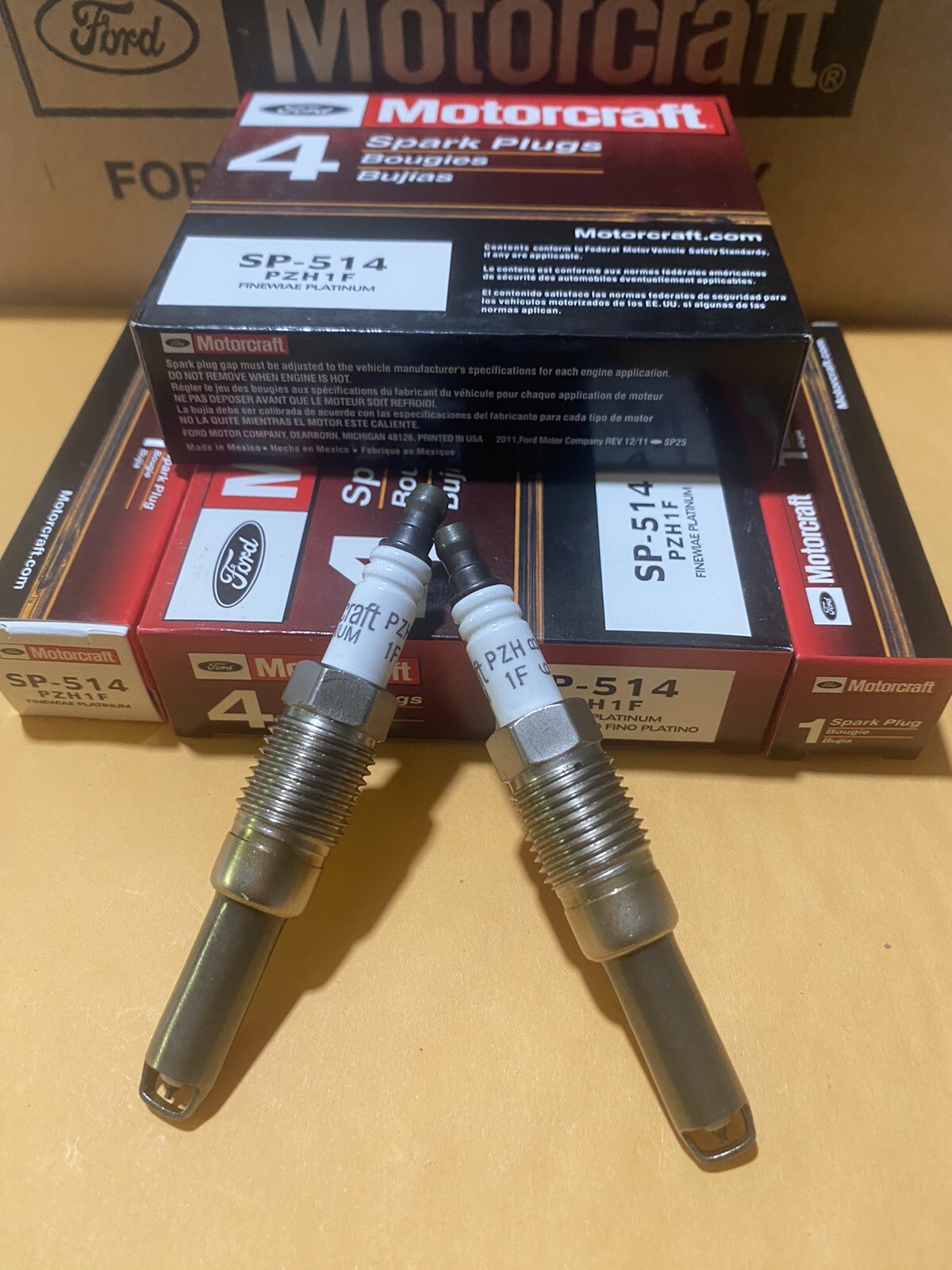 8PCS For Ford 4.6L Motorcraft PZK1F PZH1F SP-547 Platinum Spark - Foto 7