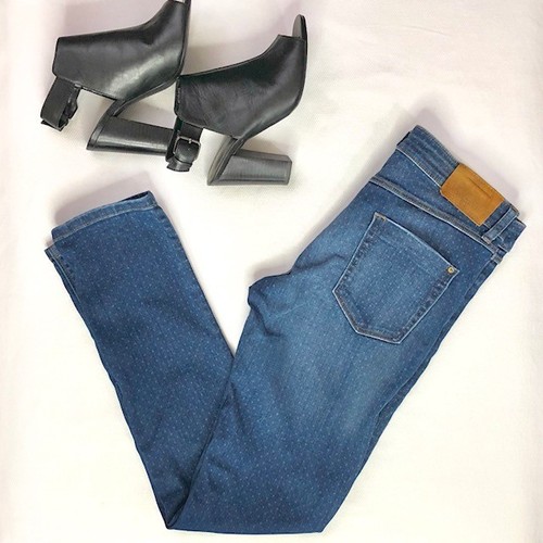 Zara Z1975 Dot Skinny Jeans | eBay