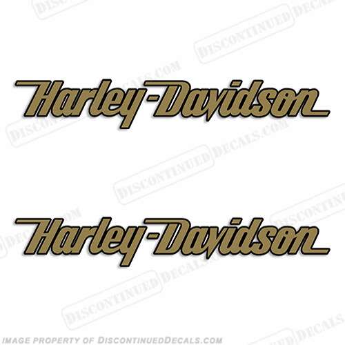 HarleyDavidson Fuel Tank Motorcycle Decals (Set of 2) Style 8 eBay
