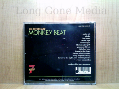 Shake by Jim Suhler And Monkey Beat (CD, Promo, 1995, Lucky Seven