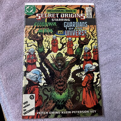 Secret Origins #23 DC Comics Feb 1988 Floronic Man & Guardians of the Universe