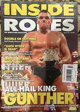 GUNTHER INSIDE THE ROPES WRESTLING MAGAZINE JULY 2024 ISSUE 46
