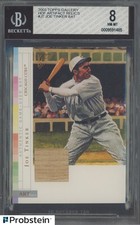 2003 Topps Gallery HOF Artifact Joe Tinker HOF GU Bat BGS 8 NM-MT