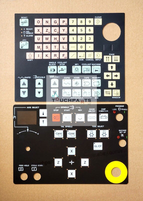 Set of 2 pieces Keypad Membrane for MAZAK Quick Turn CNC Lathe NEXUS 350M 200M