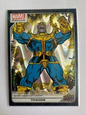2022 UD Marvel Platinum Teal Wave THANOS 779/799