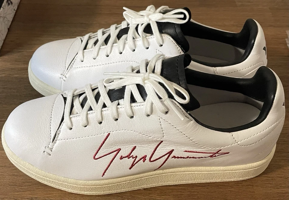 Size 6 - adidas Y-3 Yohji Court Footwear White - Image 4 of 4