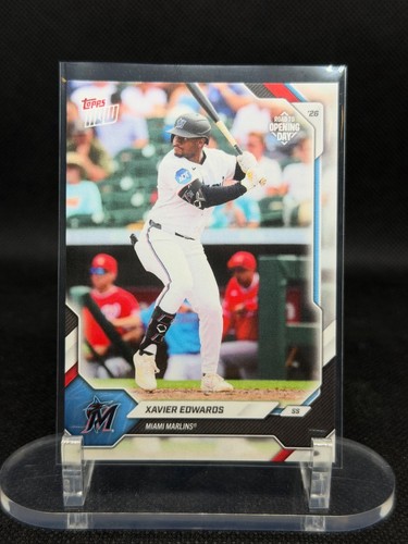 2026 Topps Now OD-166 Xavier Edwards