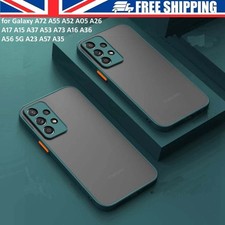 For Samsung Galaxy A55 A35 A15 A34 A54 5G Slim Clear Shockproof Phone Case Cover