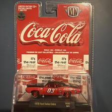 M2 Machines Coca-cola 1970 Ford Torino Cobra Rc03 Chase 750 Pcs M2 Machines Coca-cola 1970 Ford Torino Cobra Rc03 Chase 750 Pcs