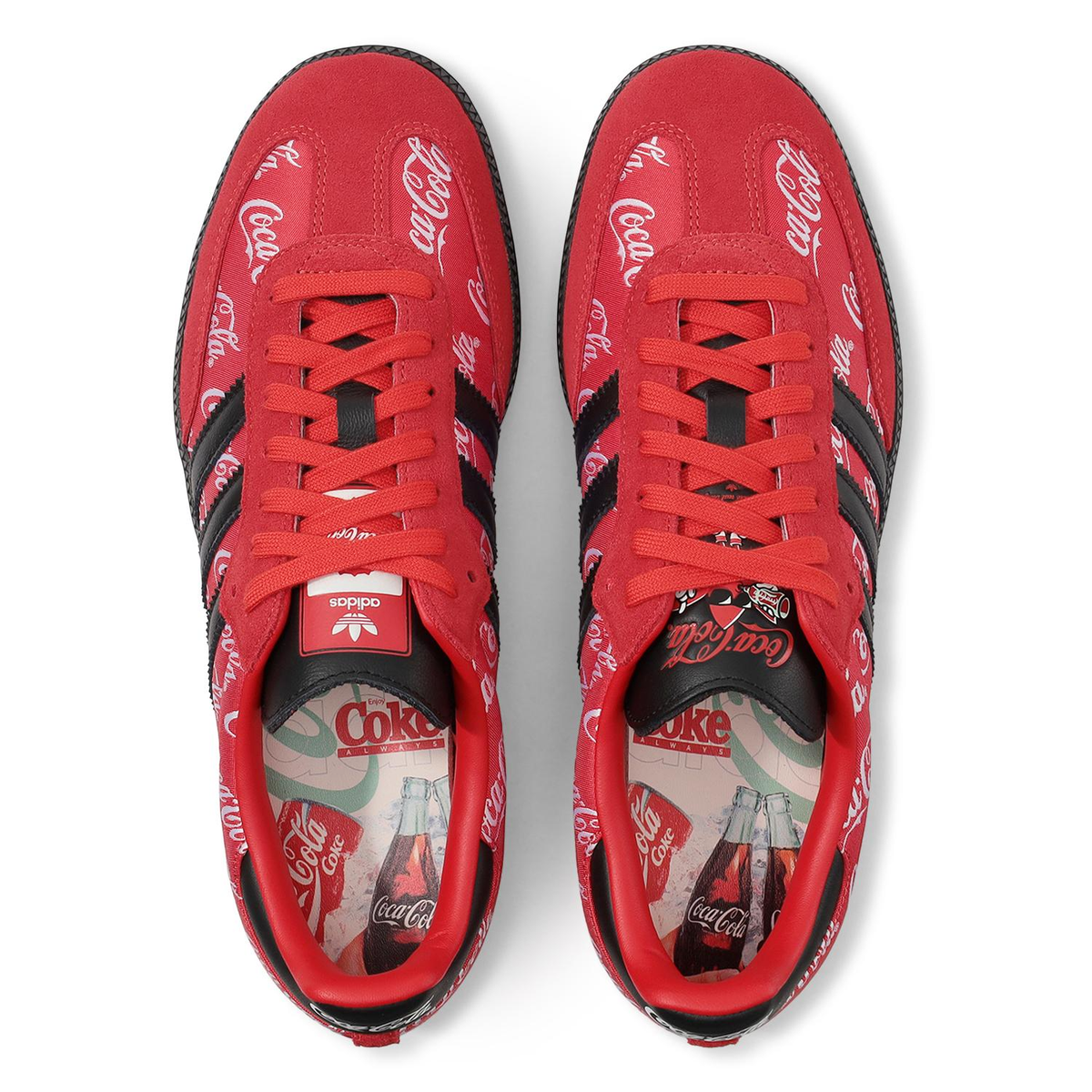 Coca-Cola x adidas Samba OG KH6893 None Core Black Men's Size